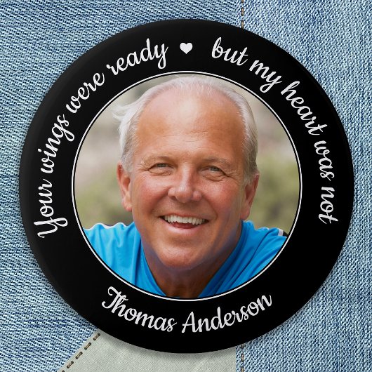 あなたの翼は写真のモダン記念撮影された 缶バッジ