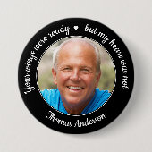 あなたの翼は写真のモダン記念撮影された 缶バッジ (正面)