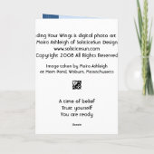 あなたの翼を見つけること カード (裏面)