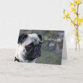 あなたの考えお辞儀のグリーティングカード カード (黄色い花)