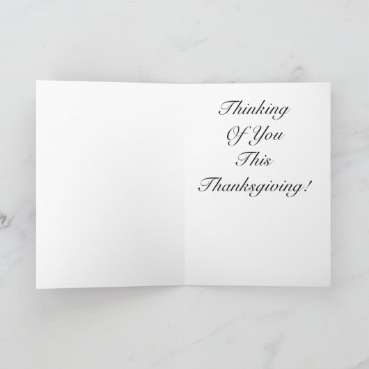 あなたの考えることこの感謝祭 シーズンカード (内部)