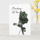 あなたの考えることは上がりました カード (黄色い花)