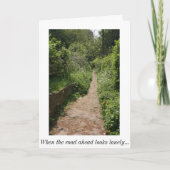 あなたの考えることは梳きます カード (正面)