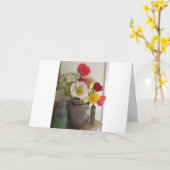 あなたの考えることは梳きます カード (黄色い花)