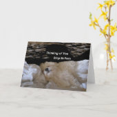 あなたの考えることは私に平和挨拶状を持って来ます カード (黄色い花)