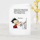 あなたの考えることは- Cudorablesを梳きます カード (黄色い花)