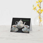 あなたの考えることノートのCard~Shamrockのデザイン カード (黄色い花)