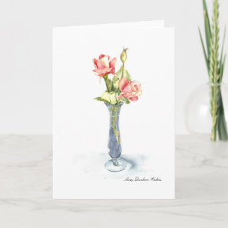 あなたの考えることメリーDunham Walters著水彩画 カード