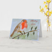 あなたの考えることロビンカード カード (黄色い花)