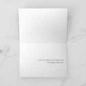 あなたの考えること少しこんにちは赤い鳥カード カード (内部)