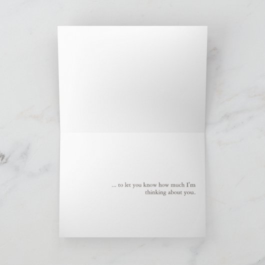 あなたの考えること少しこんにちは赤い鳥カード カード (内部)