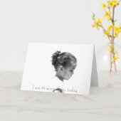 あなたの考えること挨拶 カード (黄色い花)