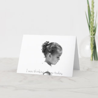 あなたの考えること挨拶 カード