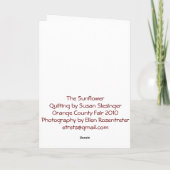 あなたの考えること晴れた日カード カード (裏面)