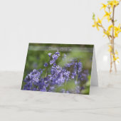あなたの考えること木のbluebells カード (黄色い花)
