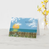 あなたの考えること海 カード (黄色い花)