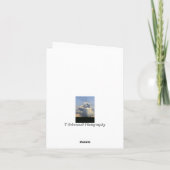 あなたの考えること空白のなカード カード (裏面)