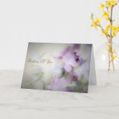 あなたの考えること花の挨拶状 カード (黄色い花)