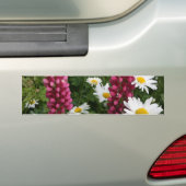 あなたの考えること花の花 バンパーステッカー (車上)