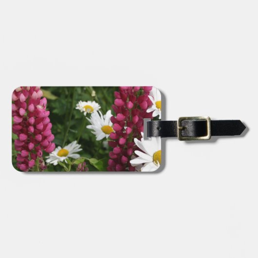 あなたの考えること花の花 ラゲッジタグ (正面横)