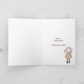 あなたの考えること花束 カード (内部)