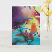 あなたの考えること親愛なる友人 カード (黄色い花)