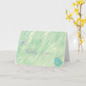 あなたの考えること カード (黄色い花)