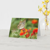 あなたの考えること カード (黄色い花)