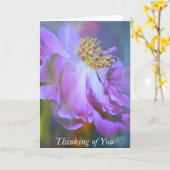 あなたの考えること カード (黄色い花)