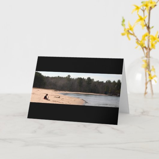 あなたの考えること カード (黄色い花)