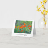 あなたの考えること カード (黄色い花)