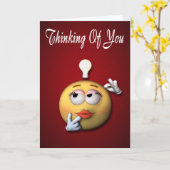 あなたの考えること カード (黄色い花)