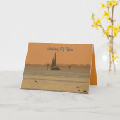 あなたの考えること カード (黄色い花)