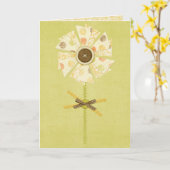 あなたの考えること カード (黄色い花)