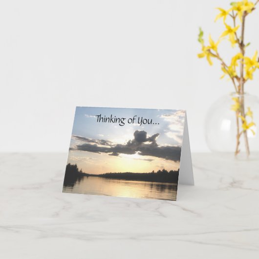 あなたの考えること… カード (黄色い花)