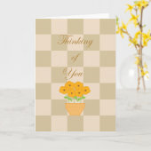 あなたの考えること カード (黄色い花)