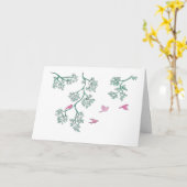 あなたの考えること カード (黄色い花)