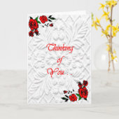 あなたの考えること カード (黄色い花)