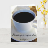 あなたの考えること カード (黄色い花)