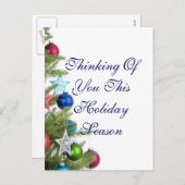 あなたの考えること シーズンポストカード (正面/裏面)