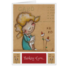 あなたの考えること-バレンタインカード