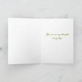 あなたの考えること-ロマンチックなバースデー・カード カード (内部)