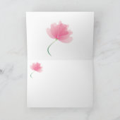 あなたの考えること-挨拶状 カード (内部)