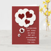 あなたの考えること -- 挨拶状 カード (黄色い花)