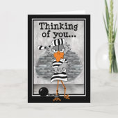 あなたの考えること…私はそれがいつ起こるか憎みます! カード (正面)