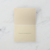 あなたの考えること-窓で覆われた橋 カード (内部)