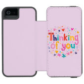 あなたの考えること INCIPIO iPhoneウォレットケース (フォリオ Open)