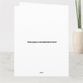 あなたの考えNEON COFFEE GREETING CARD カード (裏面)