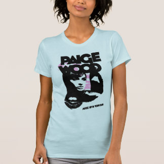 あなたの耳のTシャツのPaigeの木製音楽 Tシャツ