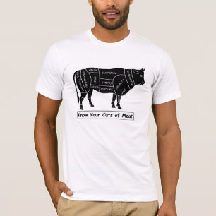 あなたの肉の切り身を知って下さい Tシャツ